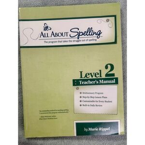 All About Spelling‎ Level 2 Teacher's Manual Marie Rippel Homeschool Curriculum